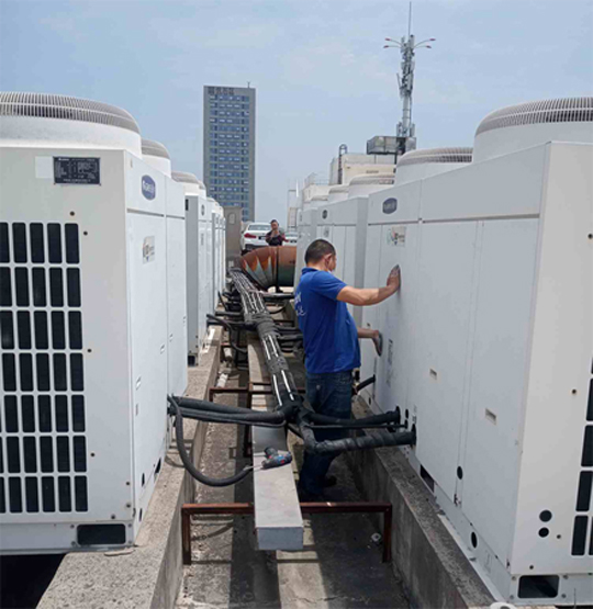 白碱滩中央空调制热和不制冷系统维修方法